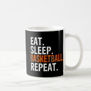 Taza De Café Regalo de repetición de Básquetbol de sueño