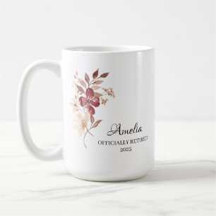 Taza De Café Regalo de retiro feliz personalizado