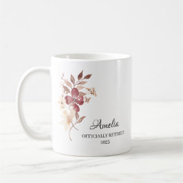 Taza De Café Regalo de retiro feliz personalizado
