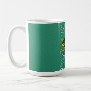 Taza De Café Regalo de Rooster Lover Xmas Navidades de Rooster