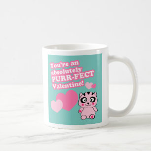 Taza De Café Regalo de San Valentín perfecto para gato lindo
