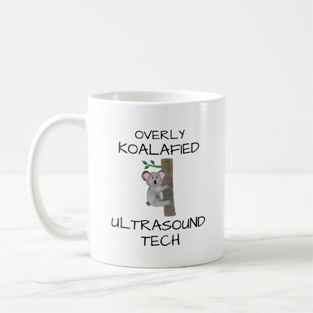 Taza De Café Regalo de sonógrafo tecnológico de ultrasonido (Izquierda)