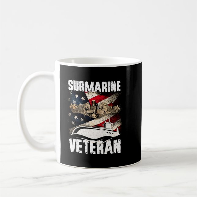 Taza De Café Regalo De Submarinos Militares Estadounidenses Par (Izquierda)