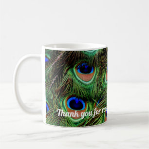 Taza De Café Regalo de suegra Peacock Mug