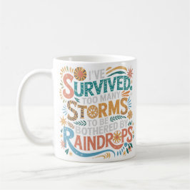 Taza De Café Regalo de superviviente del Boho Motivational Past