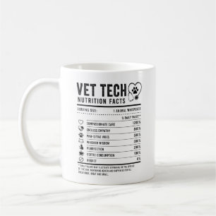 Taza De Café Regalo de técnico veterinario para el cuidado de a