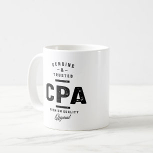 Taza De Café Regalo de títulos de trabajo de trabajo de CPA