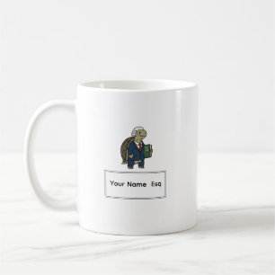Taza De Café Regalo de Tortuga Abogado