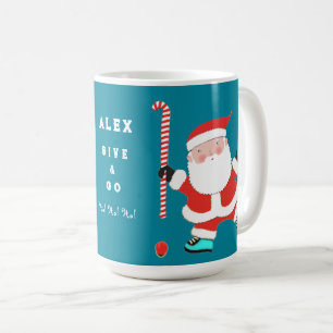 Taza De Café Regalo de vacaciones de hockey sobre hierba