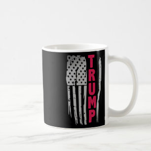 Taza De Café Regalo de votante partidario de Trump Bandera esta