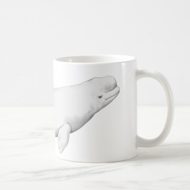 Taza De Café Regalo del amante de la ballena de Ilustracion de  (Derecha)