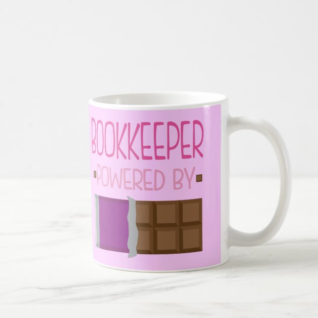 Taza De Café Regalo del chocolate de la contable para la mujer (Derecha)