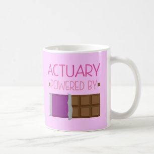 Taza De Café Regalo del chocolate del actuario para la mujer