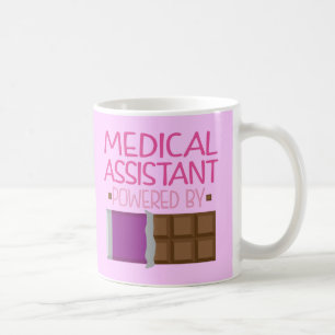 Taza De Café Regalo del chocolate del auxiliar médico para ella