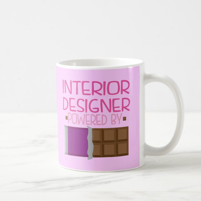 Taza De Café Regalo del chocolate del interiorista para ella (Derecha)