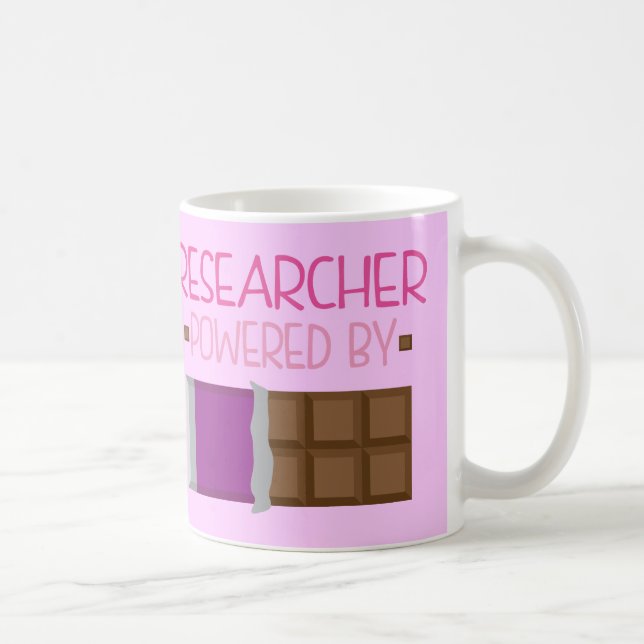 Taza De Café Regalo del chocolate del investigador para ella (Derecha)
