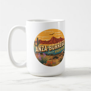 Taza De Café Regalo del desierto del parque estatal Anza Borreg