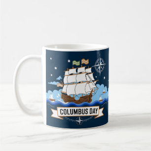Taza De Café regalo del día de Colón