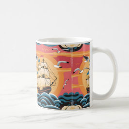 Taza De Café Regalo del Día de Colón