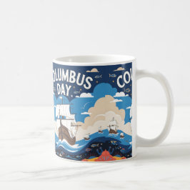 Taza De Café Regalo del Día de Colón