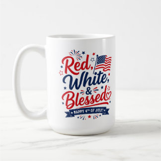 Taza De Café Regalo del Día de la Independencia Orgullo America