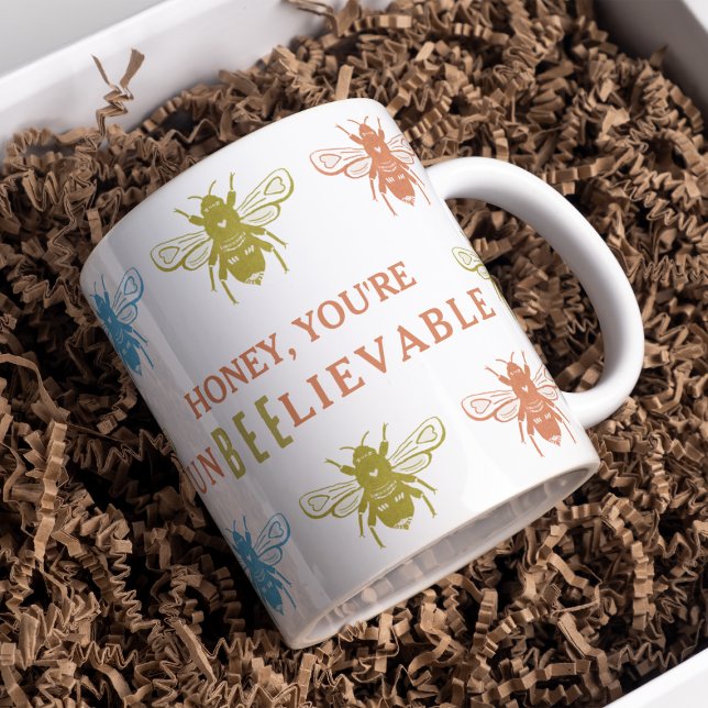 Taza De Café Regalo del Día de la Madre de Abejas (Subido por el creador)