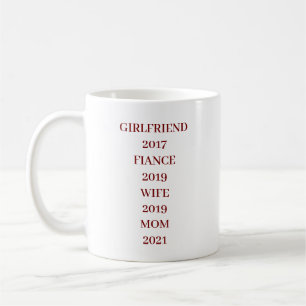 TAZA DE CAFÉ REGALO DEL DÍA DE LA MADRE SENCILLO MODERNO PERSON