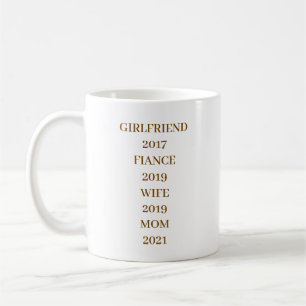TAZA DE CAFÉ REGALO DEL DÍA DE LA MADRE SENCILLO MODERNO PERSON