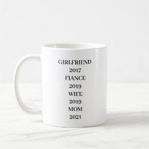 TAZA DE CAFÉ REGALO DEL DÍA DE LA MADRE SENCILLO MODERNO PERSON