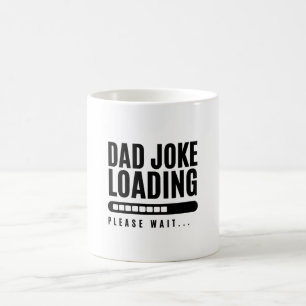 Taza De Café Regalo del día del padre, carga del Chiste de papá