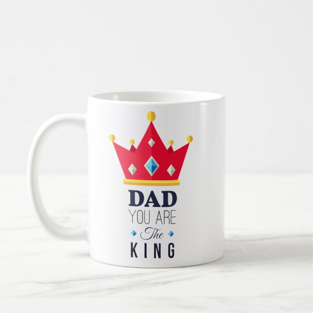 Taza De Café regalo del día del padre Clásico Mug (Izquierda)