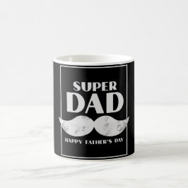 Taza De Café Regalo del día del padre, Super papá