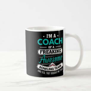 Taza De Café Regalo del entrenador de bolos