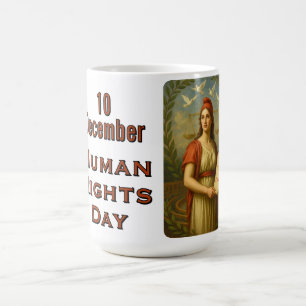 Taza De Café Regalo del evento del Día de los Derechos Humanos 