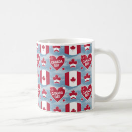 Taza De Café Regalo del Feliz Día de Canadá