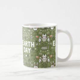 Taza De Café Regalo del Feliz Día de la Tierra