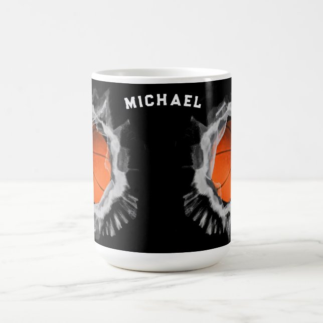 Taza De Café Regalo del jugador de baloncesto (Centro)