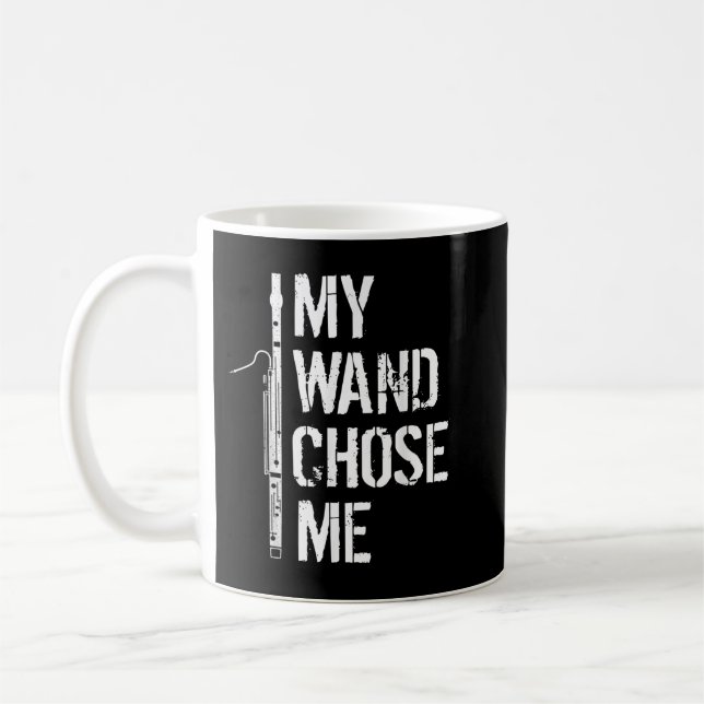 Taza De Café Regalo del jugador de Bassoon (Izquierda)