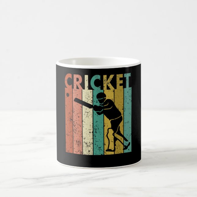 Taza De Café Regalo del jugador de cricket Bowler Bat Cricketer (Centro)