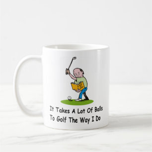 Taza De Café Regalo del jugador de golf personalizado