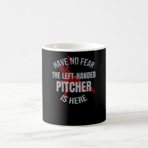 Taza De Café Regalo del lanzador izquierdo  Béisbol de pelota 