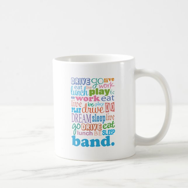 Taza De Café Regalo del músico de banda (Derecha)