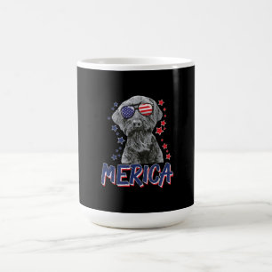 Taza De Café regalo del perro schnauzer gigante estadounidense 