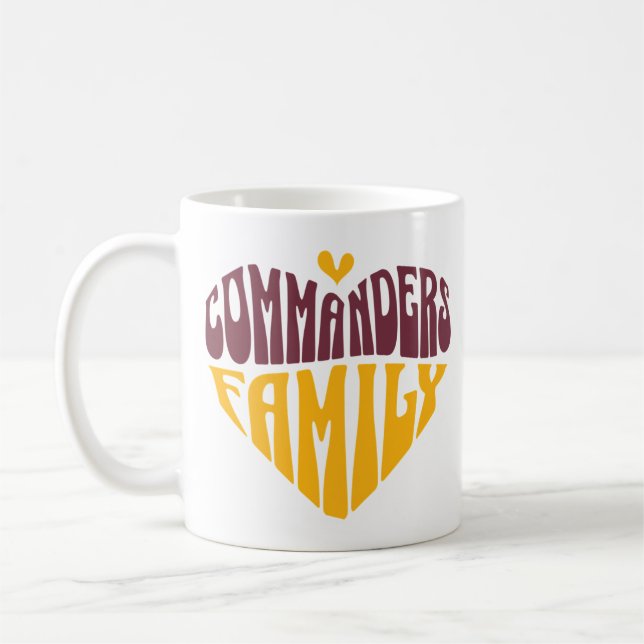 Taza De Café Regalo del ventilador de la familia de comandantes (Izquierda)