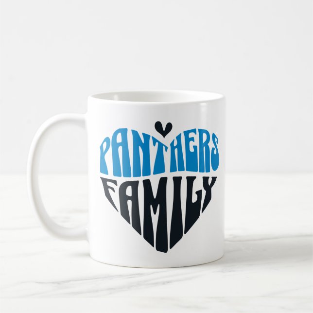 Taza De Café Regalo del ventilador de la familia Panthers (Izquierda)