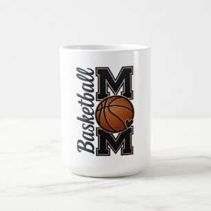 Taza De Café Regalo Deportivo para Mamá de Baloncesto Día de Pa