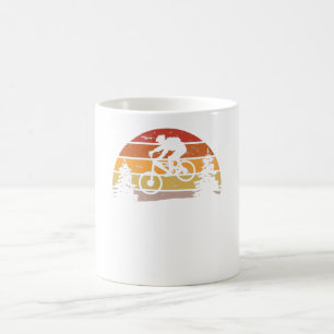Taza De Café Regalo divertidísimo de Downhill Mountain Biker E
