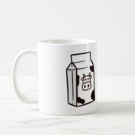 Taza De Café Regalo divertido, caja de cartón de vaca, caja de