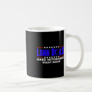 Taza De Café Regalo Divertido de Bolos sobre Césped para Hombre