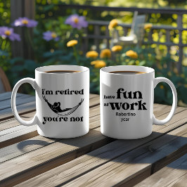Taza De Café Regalo divertido de despedida para jubilados para 